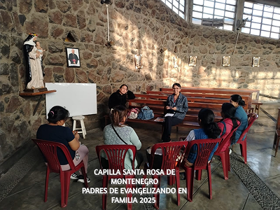 Catequista de Catequesis Familiar con niños en Capilla Santa Rosa de Montenegro - Parroquia Nuestra Señora de la Paz