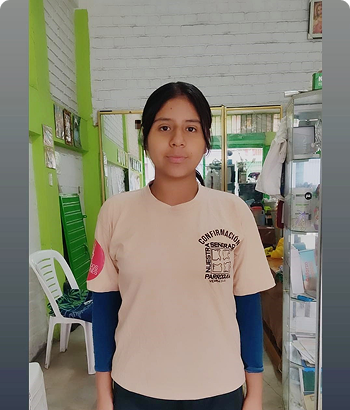 Angela Liliana Pumaccahua Choqqemamani - Catequista de Confirmación Parroquia Nuestra Señora de la Paz