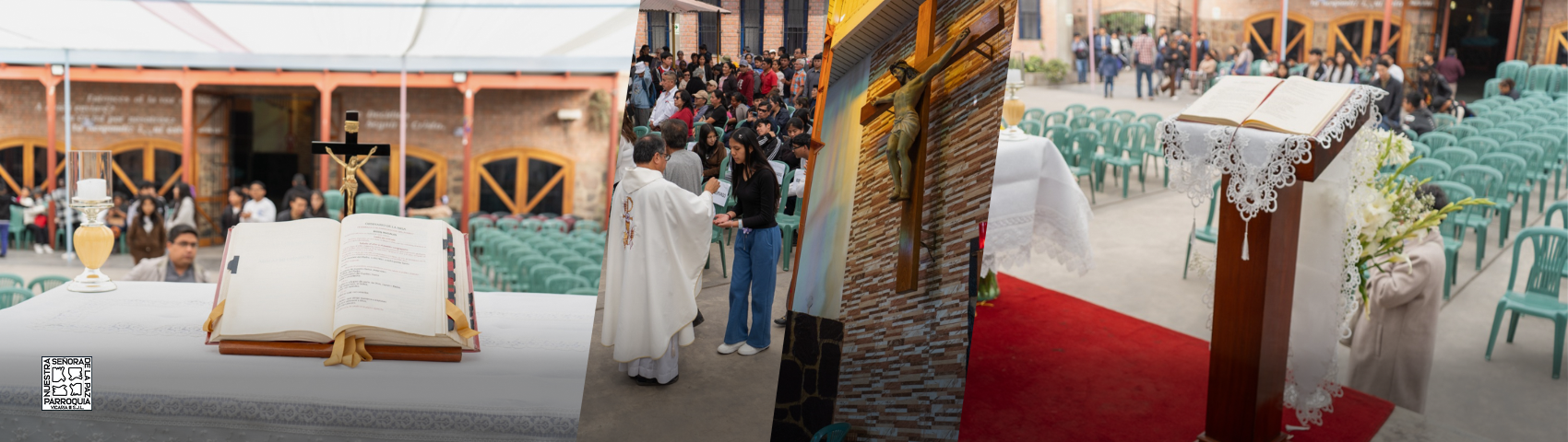 Sacramentos de la Parroquia Nuestra Señora de la Paz: bautizo, primera comunión, confirmación, matrimonio, reconciliación, confesión y unción de los enfermos en San Juan de Lurigancho